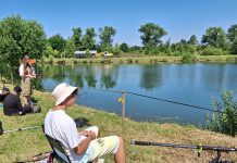 Wędkarska integracja nad stawami w Drwini – ZDJĘCIA