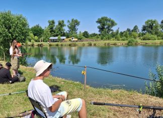 Wędkarska integracja nad stawami w Drwini – ZDJĘCIA