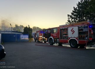 Bochnia. Pożar w zakładzie przy ul. Karosek