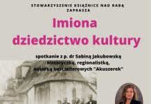 Książnice. W piątek spotkanie z Sabiną Jakubowską