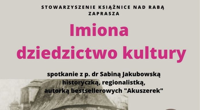 Książnice. W piątek spotkanie z Sabiną Jakubowską