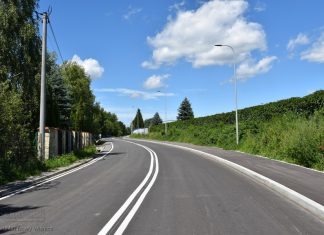 Zakończono rozbudowę drogi Kopaliny – Stary Wiśnicz