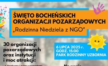 Park Uzbornia w Bochni. „Rodzinna Niedziela z NGO” – PROGRAM