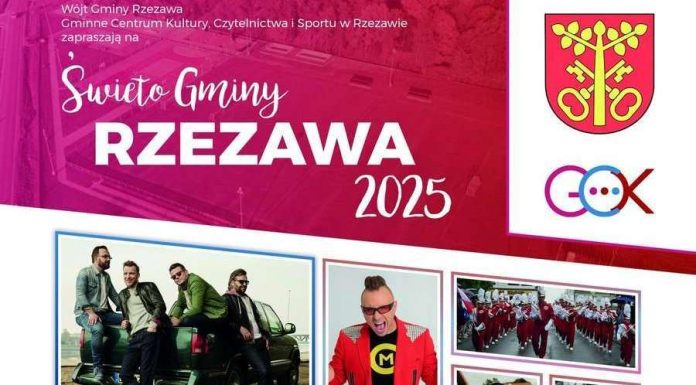 Czadoman i Feel rozkręcą Święto Gminy Rzezawa 2025. Zaśpiewa też Wicemiss Polski – PROGRAM