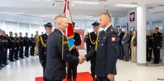 Uroczyste przejęcie obowiązków komendanta Straży Pożarnej w Bochni – ZDJĘCIA
