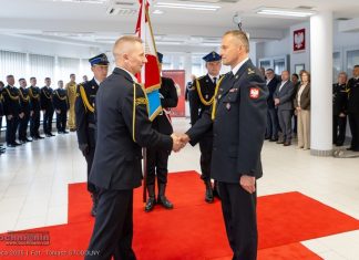 Uroczyste przejęcie obowiązków komendanta Straży Pożarnej w Bochni – ZDJĘCIA