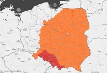 🟠 Rozszerzono pomarańczowy alert przed ulewami na kolejne powiaty