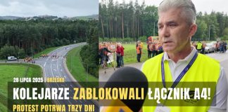 Blokowanie łącznika A4 w Brzesku także dziś i w środę – WIDEO