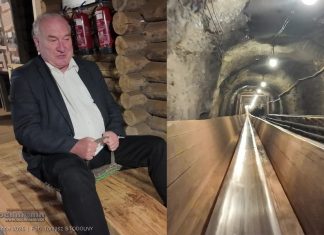 Podziemna zjeżdżalnia w Kopalni ponownie dostępna dla turystów! – WIDEO