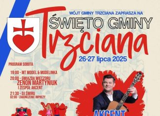 W ten weekend Święto Gminy Trzciana. Gwiazdami Zenon Martyniuk oraz Piękni i Młodzi