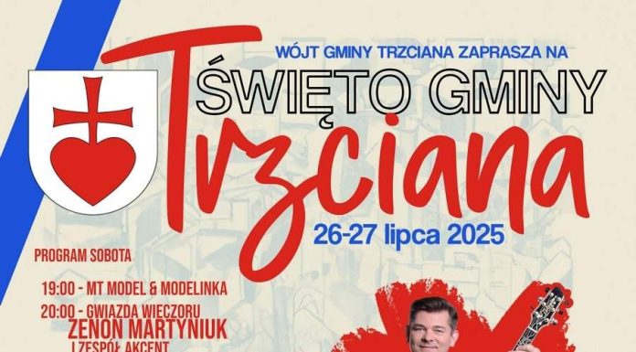 W ten weekend Święto Gminy Trzciana. Gwiazdami Zenon Martyniuk oraz Piękni i Młodzi
