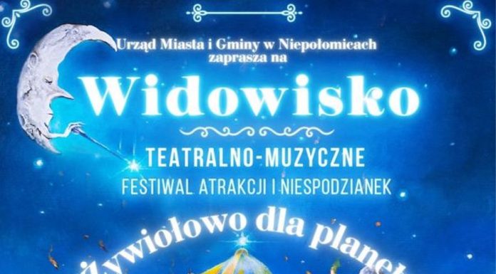 „Żywiołowo dla planety” – w środę widowisko teatralno-muzyczne w Niepołomicach