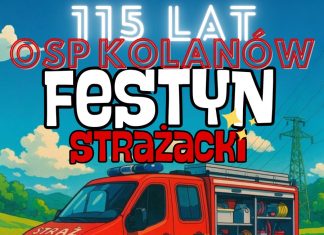 115 lat OSP Kolanów. W weekend strażacki festyn z atrakcjami dla całych rodzin