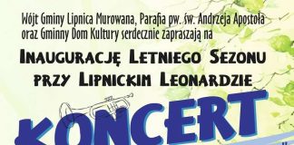 W niedzielę Koncert przy lipnickim Leonardzie z Big Bandem Łososina Dolna