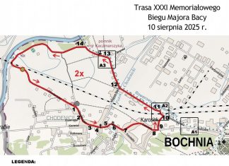 Bochnia. Utrudnienia w ruchu podczas XXXI Memoriałowego Biegu Majora Bacy