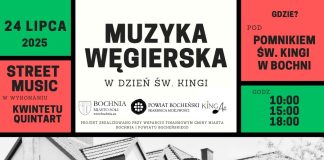 Muzyka węgierska na Dzień Świętej Kingi. W czwartek trzy koncerty w Bochni