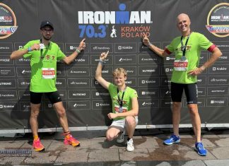 Ekipa Pływaka Bochnia WYGRAŁA sztafetę podczas zawodów IRONMAN! Na drugim miejscu Niepołomice