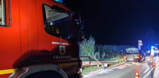 Nocna kolizja w Trzcianie. Nietypowa przyczyna, mogło skończyć się tragicznie