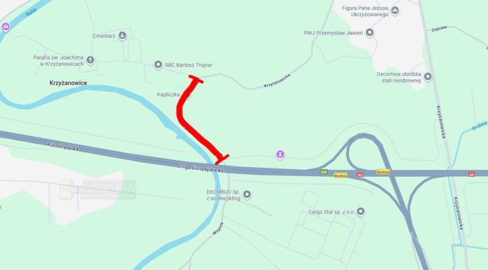 Zamknięcie ul. Krzyżanowickiej na dłużej – komunikat UM Bochnia