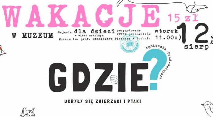 Wakacyjne zajęcia w bocheńskim muzeum: „Gdzie ukryły się zwierzaki i ptaki?”