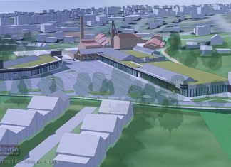 Bochnia. Przy szybie Campi powstaje park handlowy. Spór o budowę i rozmowy z inwestorem – WIZUALIZACJE