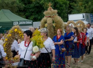 Trzciana. Powiatowe Święto Plonów i konkurs na wieniec dożynkowy – ZDJĘCIA