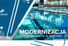 Modernizacja Krytej Pływalni w Bochni. Od 25 sierpnia częściowe zamknięcie obiektu