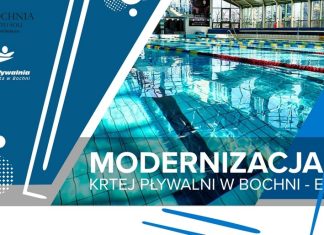 Modernizacja Krytej Pływalni w Bochni. Od 25 sierpnia częściowe zamknięcie obiektu