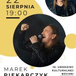W piątek koncert Marka Piekarczyka w Bochni