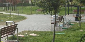 Brzesko. Wandalizm i zaśmiecanie na terenie skateparku. Sprawą zajmuje się policja