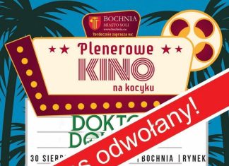 Bocheńskie „Kino na kocyku” ODWOŁANE z powodu pogody