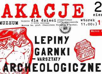 Muzeum w Bochni. „Lepimy garnki” – we wtorek warsztaty archeologiczne