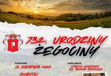 W sobotę 732. urodziny Żegociny. Gwiazdą zespół Pectus – PROGRAM