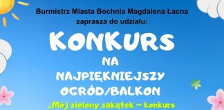 Konkurs na najpiękniejszy ogród i balkon w Bochni