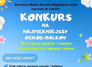 Konkurs na najpiękniejszy ogród i balkon w Bochni