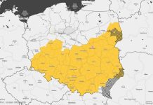 Ostrzeżenie meteo: W sobotę możliwe burze z gradem