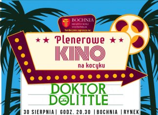 Bochnia. W sobotę „Kino na kocyku” na Rynku: film „Doktor Dolittle”