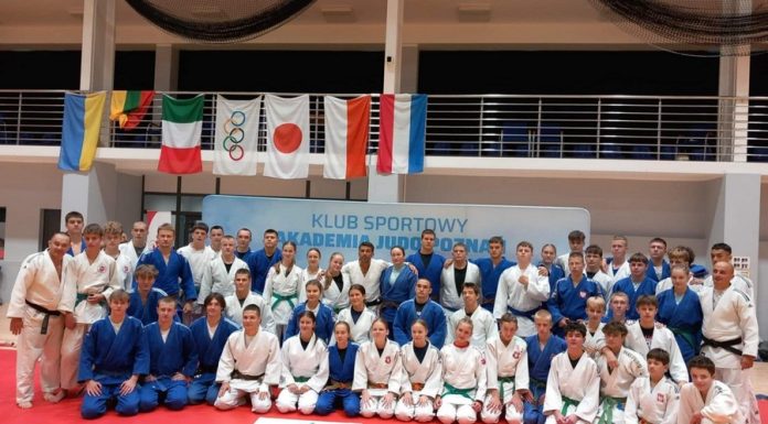 Judocy MOSiR Bochnia na zgrupowaniu w Cetniewie