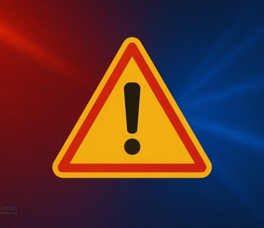 Uwaga! Bardzo ślisko w Bochni