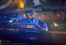 Potrącenie pieszej na ul. Kościuszki w Bochni