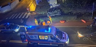 Potrącenie pieszej na ul. Kościuszki w Bochni