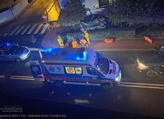 Potrącenie pieszej na ul. Kościuszki w Bochni