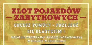 Bochnia. Zlot Zabytkowych Pojazdów i pomoc dla rodziny z Krzeczowa, która straciła dobytek w pożarze
