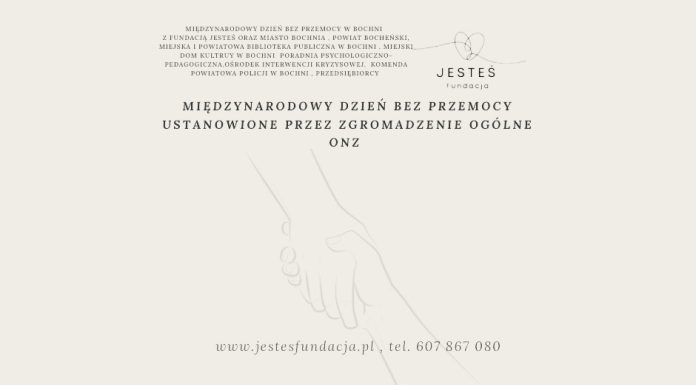 Jak rozpoznać i zatrzymać przemoc psychiczną? W Bochni odbędzie się wyjątkowy cykl spotkań