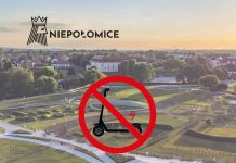 Uchwalono regulamin Niepołomickich Błoń: Zakaz wjazdu dla hulajnóg elektrycznych