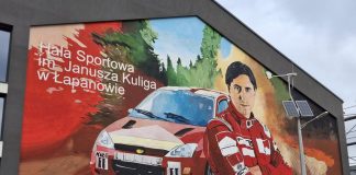 W Łapanowie powstał mural upamiętniający Janusza Kuliga. Hala sportowa otrzyma jego imię