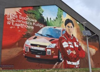 W Łapanowie powstał mural upamiętniający Janusza Kuliga. Hala sportowa otrzyma jego imię