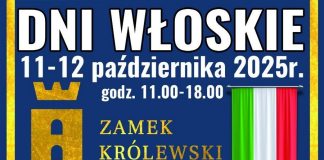 W ten weekend Włoskie Dni w Polsce na Zamku Królewskim w Niepołomicach