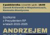 Trzech byłych prezydentów RP przyjedzie do Niepołomic – w ten czwartek spotkanie z Andrzejem Dudą
