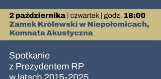 Trzech byłych prezydentów RP przyjedzie do Niepołomic – w ten czwartek spotkanie z Andrzejem Dudą